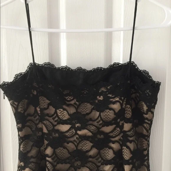 Jones New York Black Lace Cocktail Dress - Picture 7 of 8